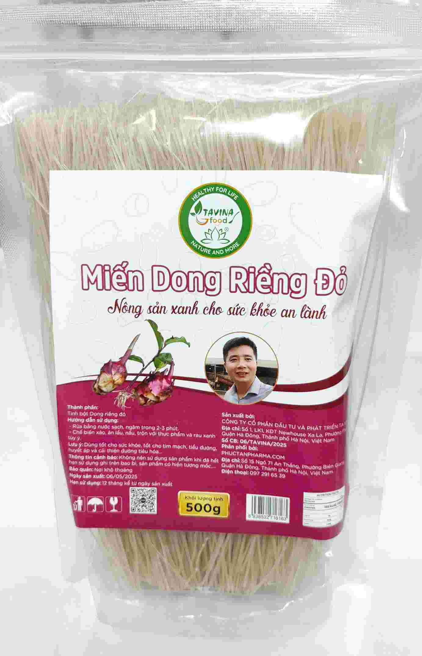 Miến dong riềng đỏ