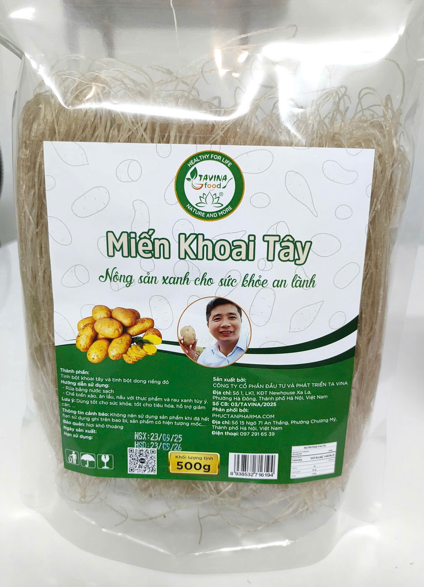 Mỳ phở khoai tây