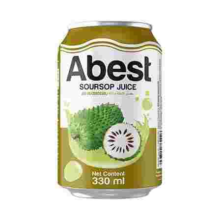 Abest Soursop Juice 330mlx24 cans